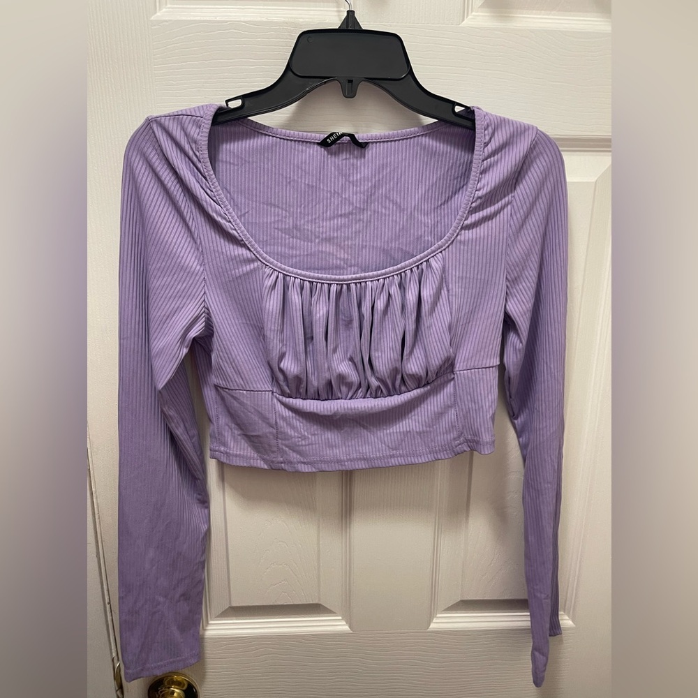 Women’s Long Sleeve Crop Top